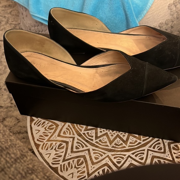 J crew Sadie flats in black suede - Picture 2 of 4